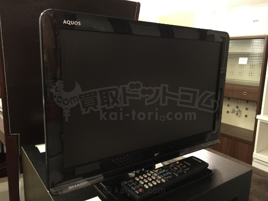 買取金額　5,000円　SHARP/シャープ 19V型 ハイビジョン 液晶テレビ ブラック AQUOS LC-19K3-B
