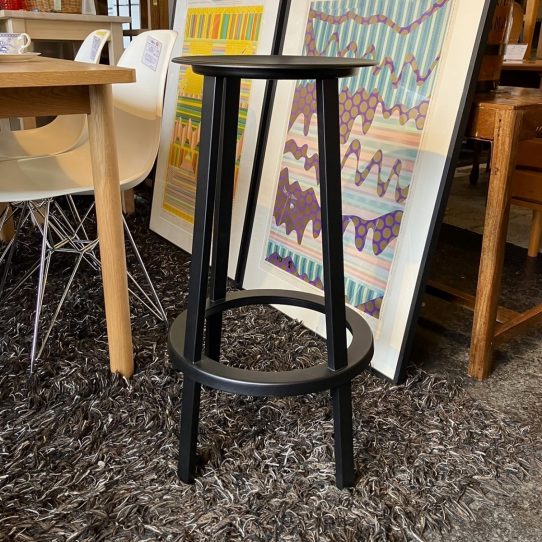 買取金額 7,000円 HAY/ヘイ REVOLVER BAR STOOL HIGH/リボルバー スツール ハイ H76 ブラック系